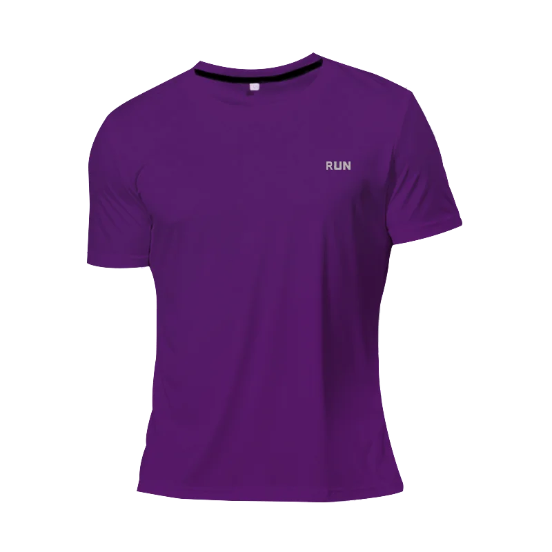 Multicolor run Gym Fitness T-Shirt - muscleflexzone
