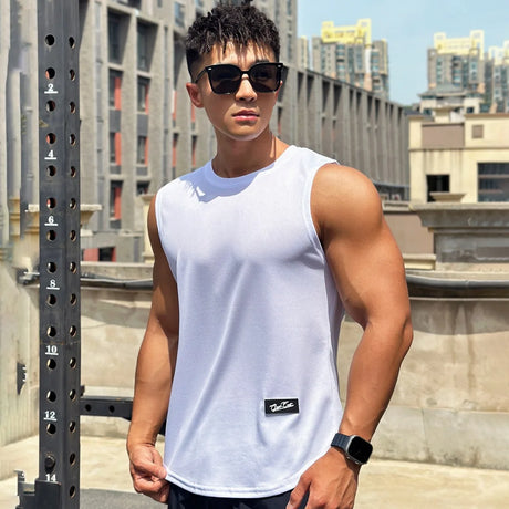 Mens Gym Tank top - muscleflexzone