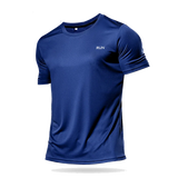 Multicolor run Gym Fitness T-Shirt - muscleflexzone