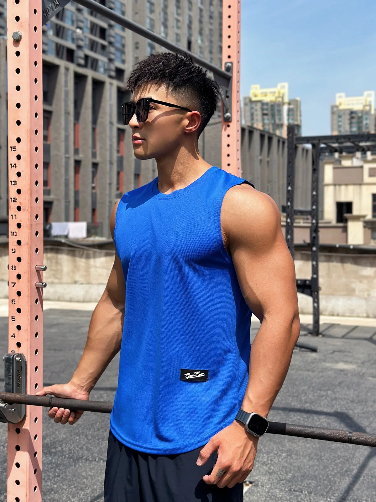 Mens Gym Tank top - muscleflexzone
