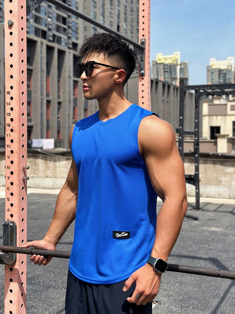 Mens Gym Tank top - muscleflexzone