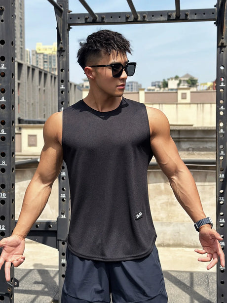 Mens Gym Tank top - muscleflexzone
