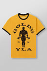men's short-sleeved gold's gym - muscleflexzone