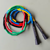 MFZ-BEADED CROSSOVER ROPE - BLACK/WHITE/YELLOW