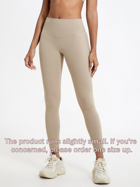 Women'S Solid Color Workout Leggings, Breathable & Comfortable Yoga Pants for Gym & Workout, Sports Stretchy Leggings - muscleflexzone