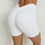 Back Waist Deep V-shaped Wrinkle Tight Yoga Shorts - muscleflexzone