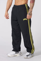 Double-strip stitched printed casual pants - muscleflexzone