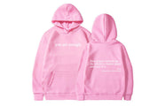 Women's Plush Letter Printed Kangaroo Pocket Drawstring Printed Hoodie Unisex Trendy Hoodies - muscleflexzone