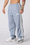 Double-strip stitched printed casual pants - muscleflexzone