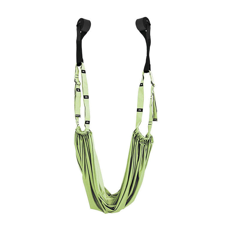 Fitness Hip Stretch Yoga Belt Inverted Rope Pull Stretch Belt Split Lower Waist Trainer - muscleflexzone