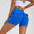 High Waist Hip Lifting Shorts With Pockets - muscleflexzone