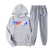 Men's Cotton Hoodie and Sweatpants Set - muscleflexzone
