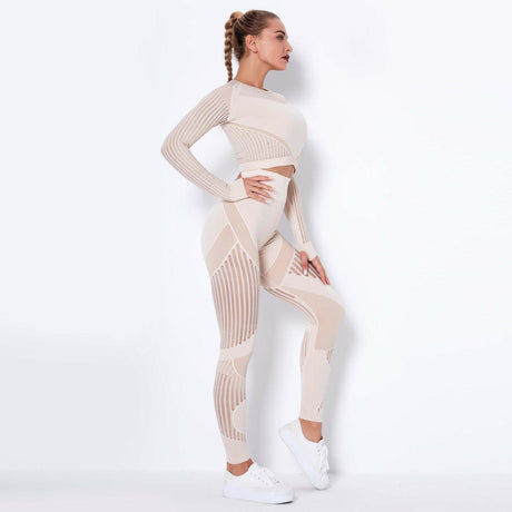 Sports Long-Sleeved Suit - muscleflexzone