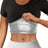 Womens Sweat Sauna Tops with Short Sleeves and Crew Neck - muscleflexzone