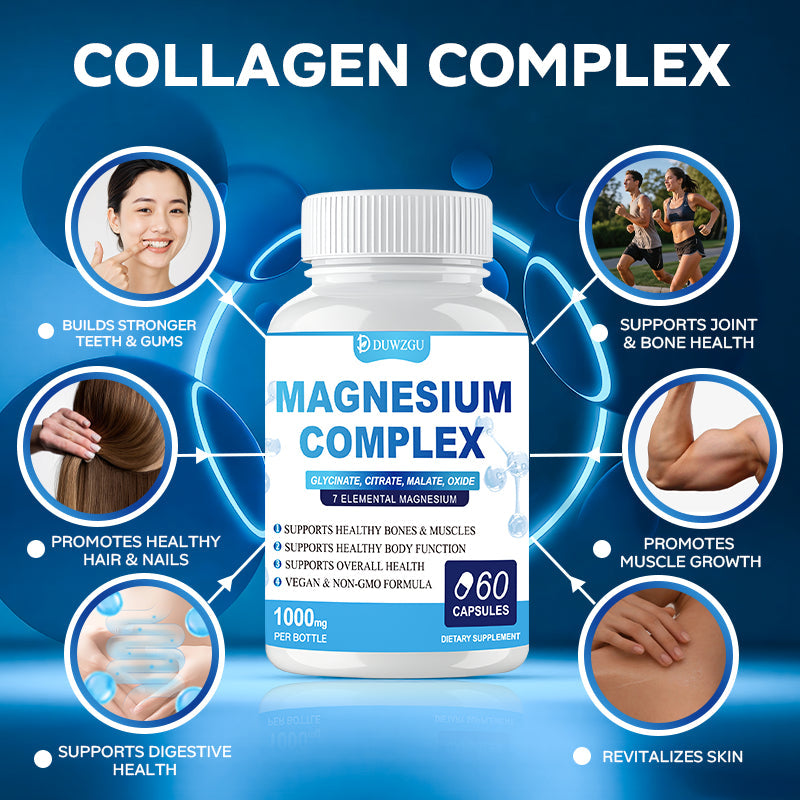 Daily Magnesium Boost Capsules - muscleflexzone
