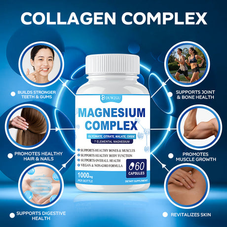 Daily Magnesium Boost Capsules - muscleflexzone