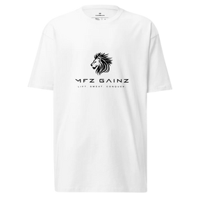 MFZ Gainz Premium Heavyweight Tee - muscleflexzone