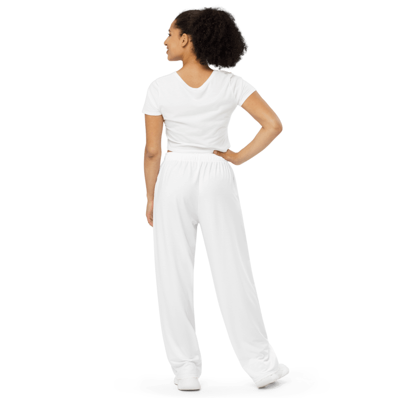 All-Over Print Unisex Wide-Leg Pants - muscleflexzone