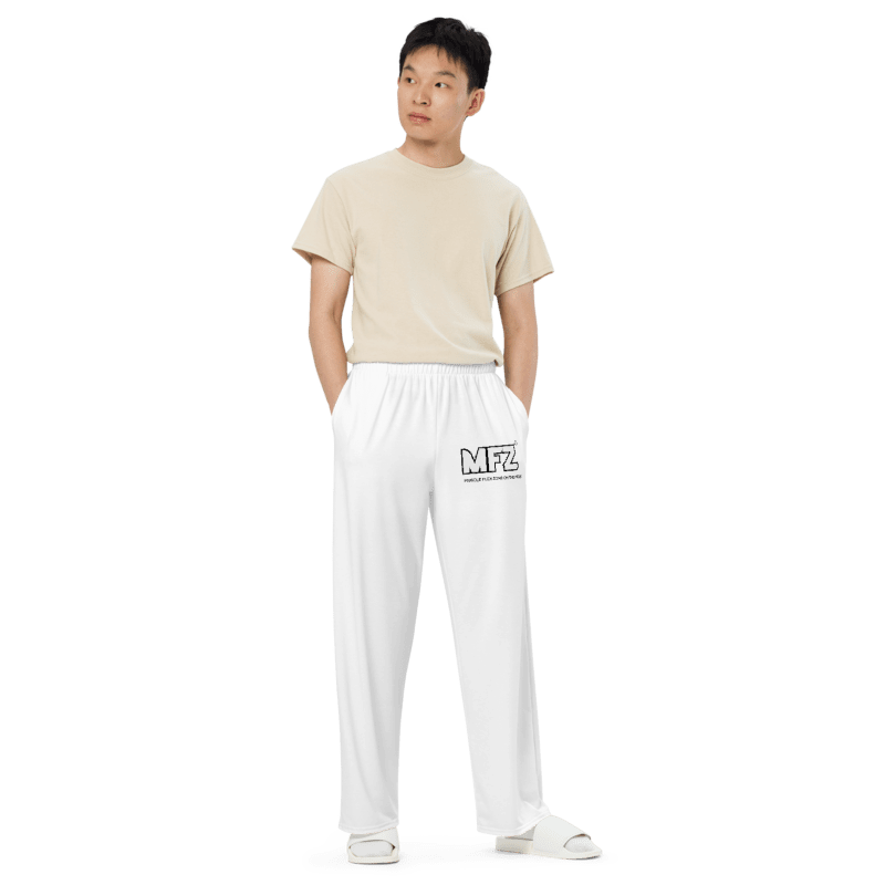 All-Over Print Unisex Wide-Leg Pants - muscleflexzone