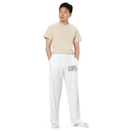 All-Over Print Unisex Wide-Leg Pants - muscleflexzone