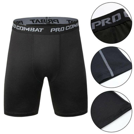 Men's Fitness Elastic Shorts - muscleflexzone