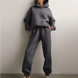 Essential Winter Hoodie Sweat Set - muscleflexzone