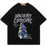 Oversized Graphic Printed T-shirt - muscleflexzone