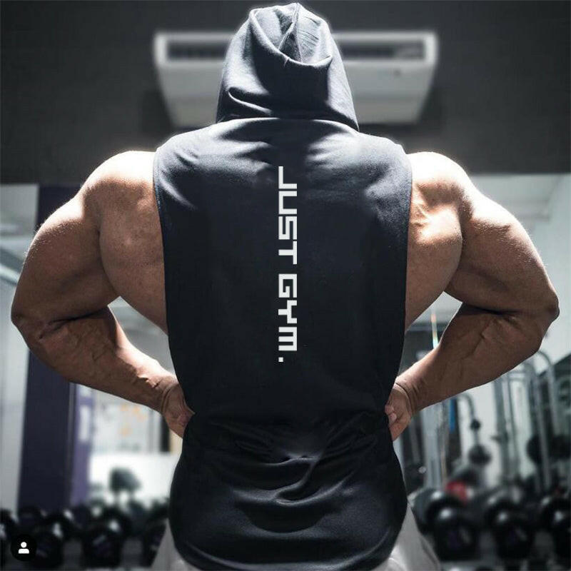 Gym Hoodies Tank Top - muscleflexzone