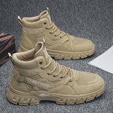 Nonslip Martin Boots Outdoor Hiking Leather Shoes - muscleflexzone